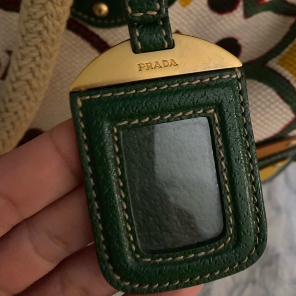 PRADA bag RARE authentic canvas and leather - Picture 5 of 13